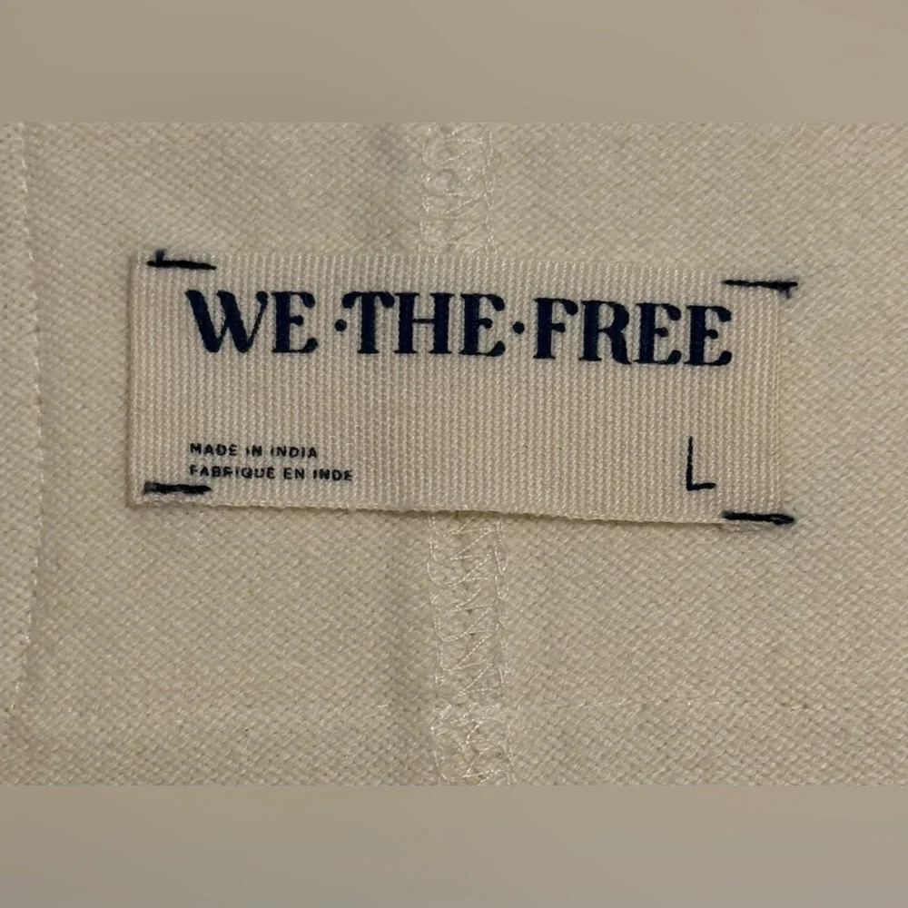 NEW Free People We The Free Tiger Style Cuff Tunic Sweater in Tea Combo Size L - Picture 8 of 12